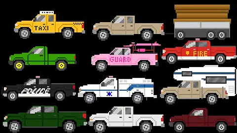 Pickup trucks deluxe the kids picture show