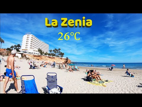 La Zenia, Orihuela Costa, Costa Blanca, Spain. Sunday Afternoon Walking Tour to Playa de La Zenia 🇪🇸