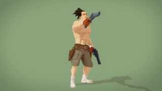 Famous 3D model of Tyger from Red Ash -Magicicada- (under development) long ver. Wealth