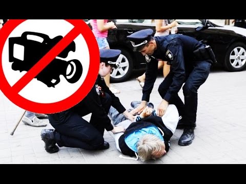 Новый закон: видеозапись полиции запрещена