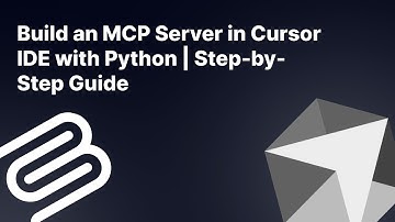 Build an MCP Server in Cursor IDE with Python | Step-by-Step Guide
