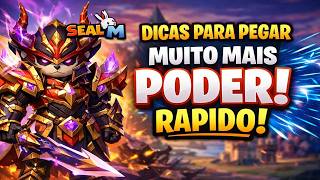 Seal M Dicas Para Você Pegar 90K De Poder Rapido