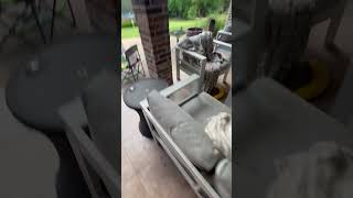 Woman Screams as Mouse Leaps From Trash Can