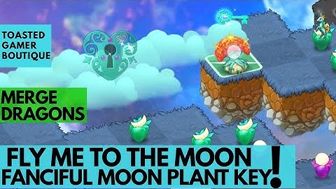 Merge Dragons Moon Event • Fanciful Moon Plant • Mystic Cloud Key ☆☆☆