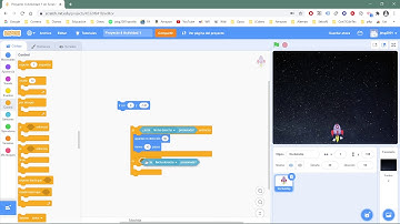 SCRATCH: P4A1_Juego de marcianitos (Movimiento de una nave)