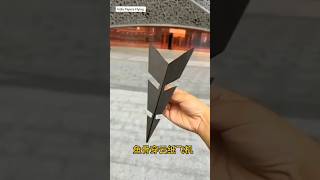 easy tutorial paper craft 🥰 , how to make a paper airplane , best flying paper toy #shorts #paper