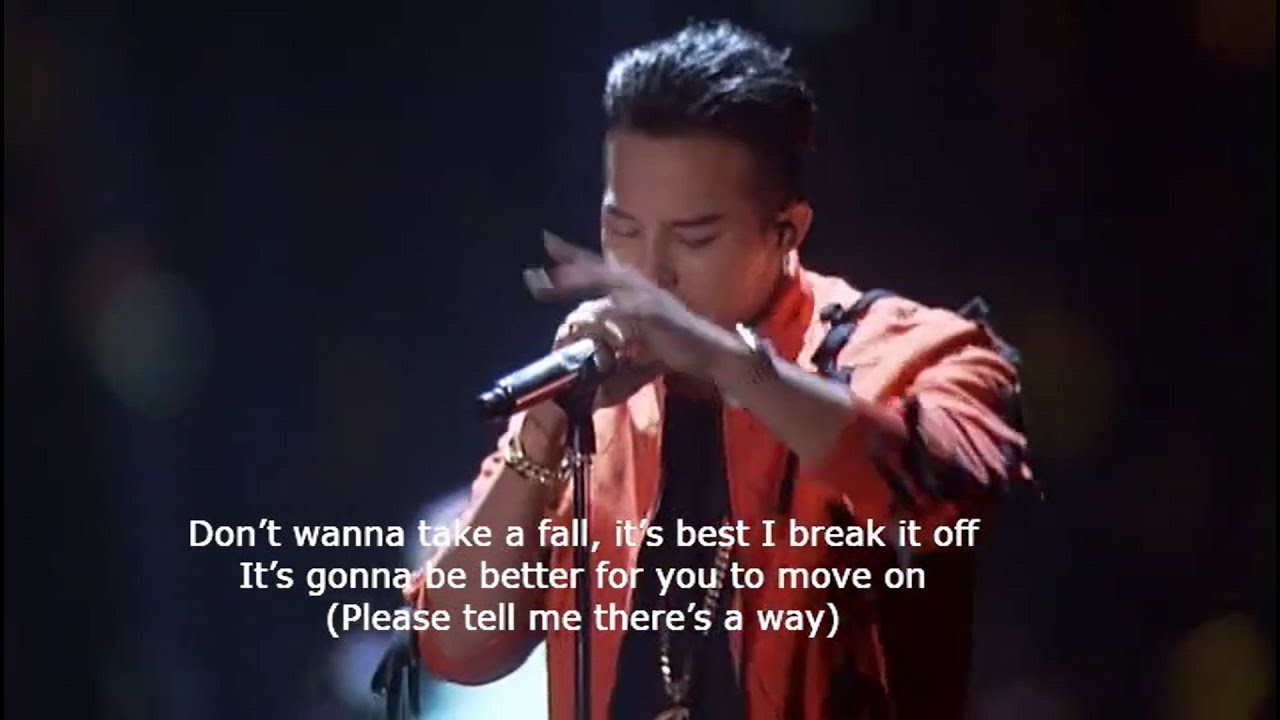 karaoke カラオケ Tell Me Goodbye live BIGBANG ビッグバン - YouTube