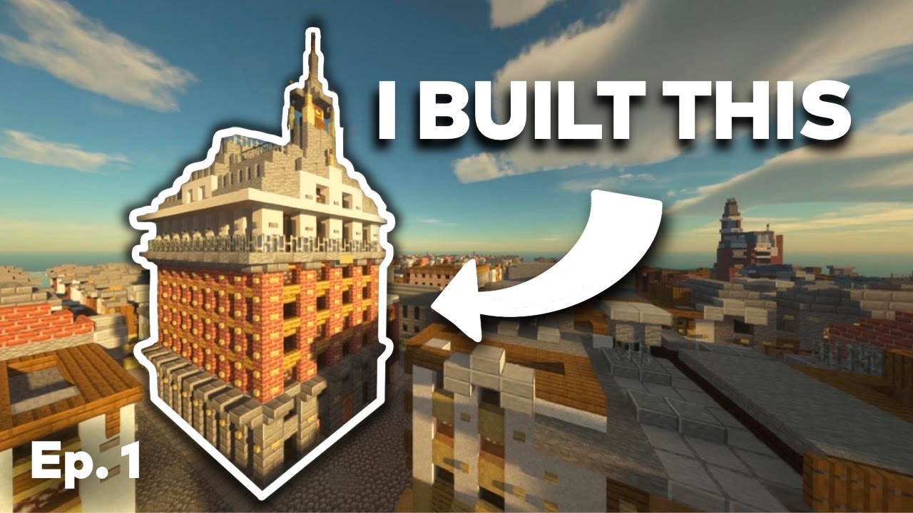 I Built the Western Union Building in Minecraft - YouTube