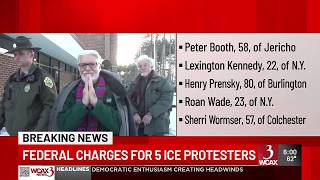 Five now face federal charges stemming from February protest at Williston ICE facility