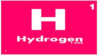 STUDY GUIDE: 1 Hydrogen | Periodic Table of Elements