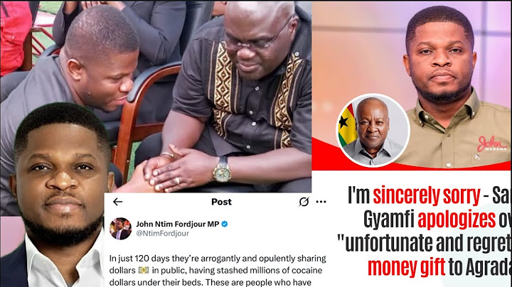 Break🔥Chief of Staff Drags Sammy Gyamfi to his office, Praise NDC supporters , NTIM Fordjour again?