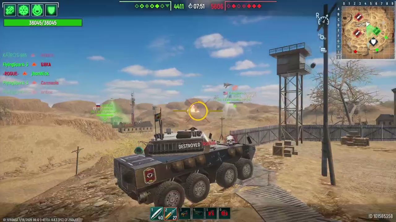 LOL a few more seconds… Tank Force