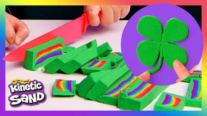 St. Patrick’s Day ☘️ | More with Kinetic Sand | Sensory Play for kids