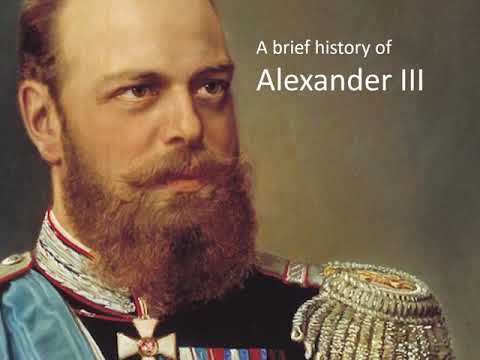 Video: Ved Historiens Stier. Alexander III Ble En Modell Av Den 