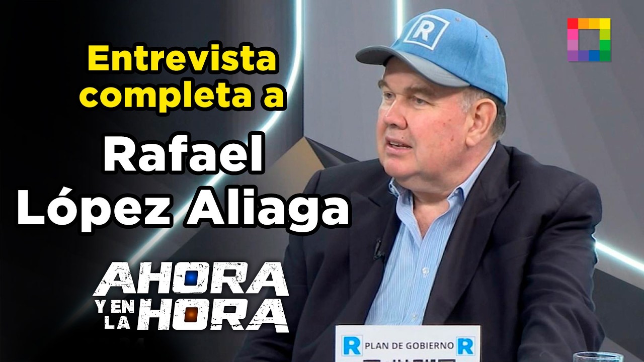 Ahora y en la Hora - FEB 16 - ENTREVISTA COMPLETA A RAFAEL LÓPEZ ALIAGA | Willax