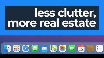 macOS Big Sur: Customizing the Dock