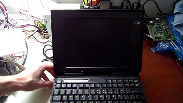 IBM Thinkpad 760L - Overview and Power On