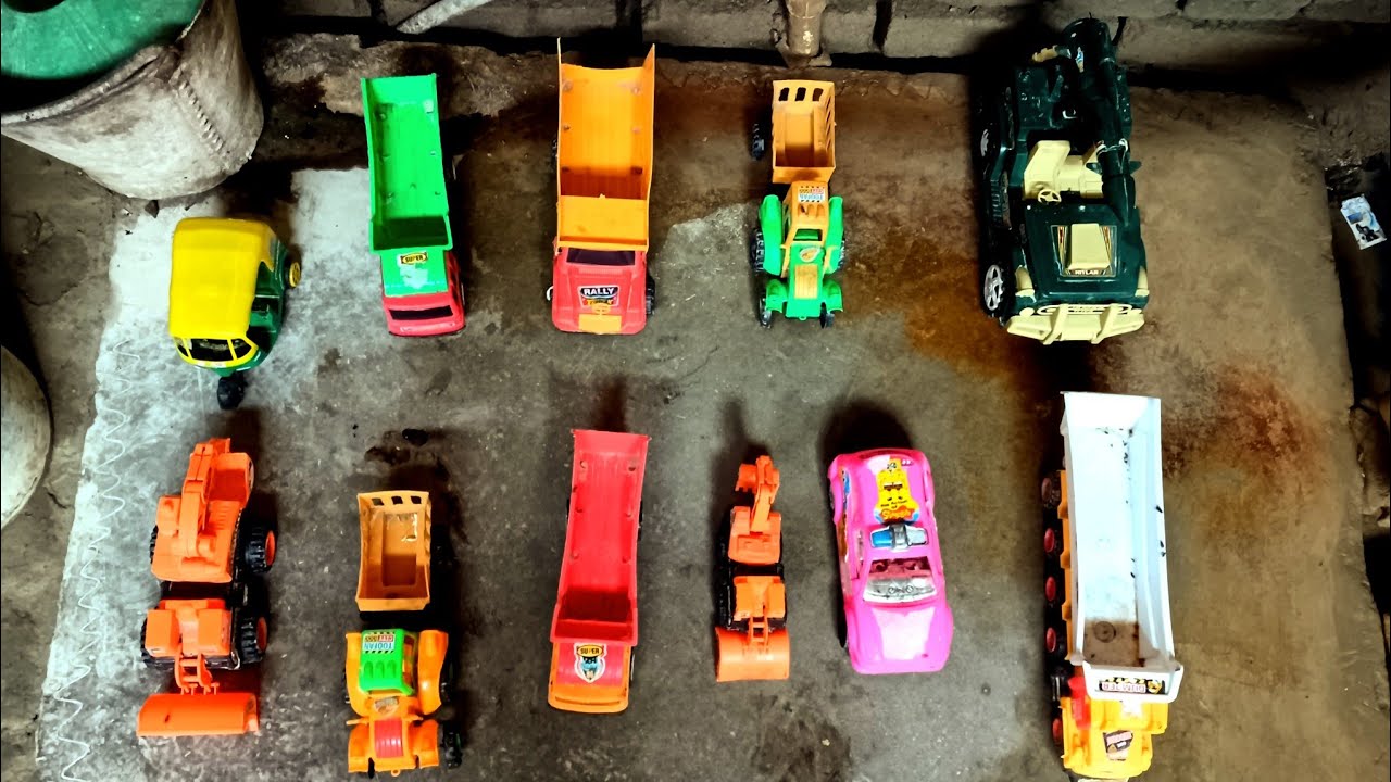 RC Monster Tractors Carrying Vegetables to Market Swamp Muddy Terrain – Chatpat toy tv