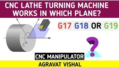 DEFAULT ACTIVATED PLANE IN CNC LATHE TURNING MACHINE IS ?| CNC  LATHE TURNING MACHINE WORKING PLANE