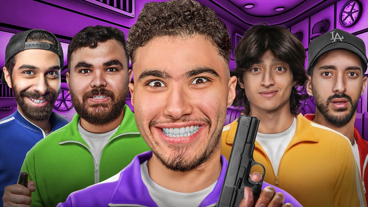 جمعت 10 يوتيوبرز في Among Us 3D ( الجزء 3 )