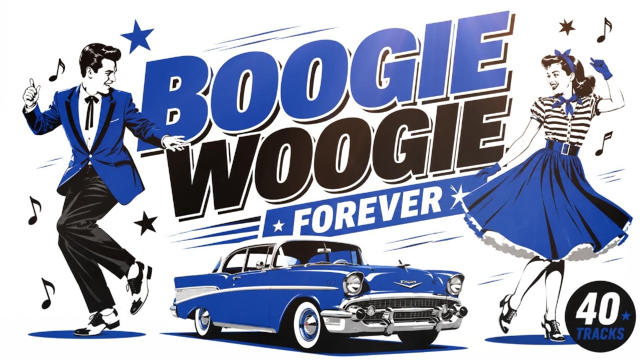 BOOGIE WOOGIE FOREVER | 40 Golden Age Piano Swing & Boogie Dance