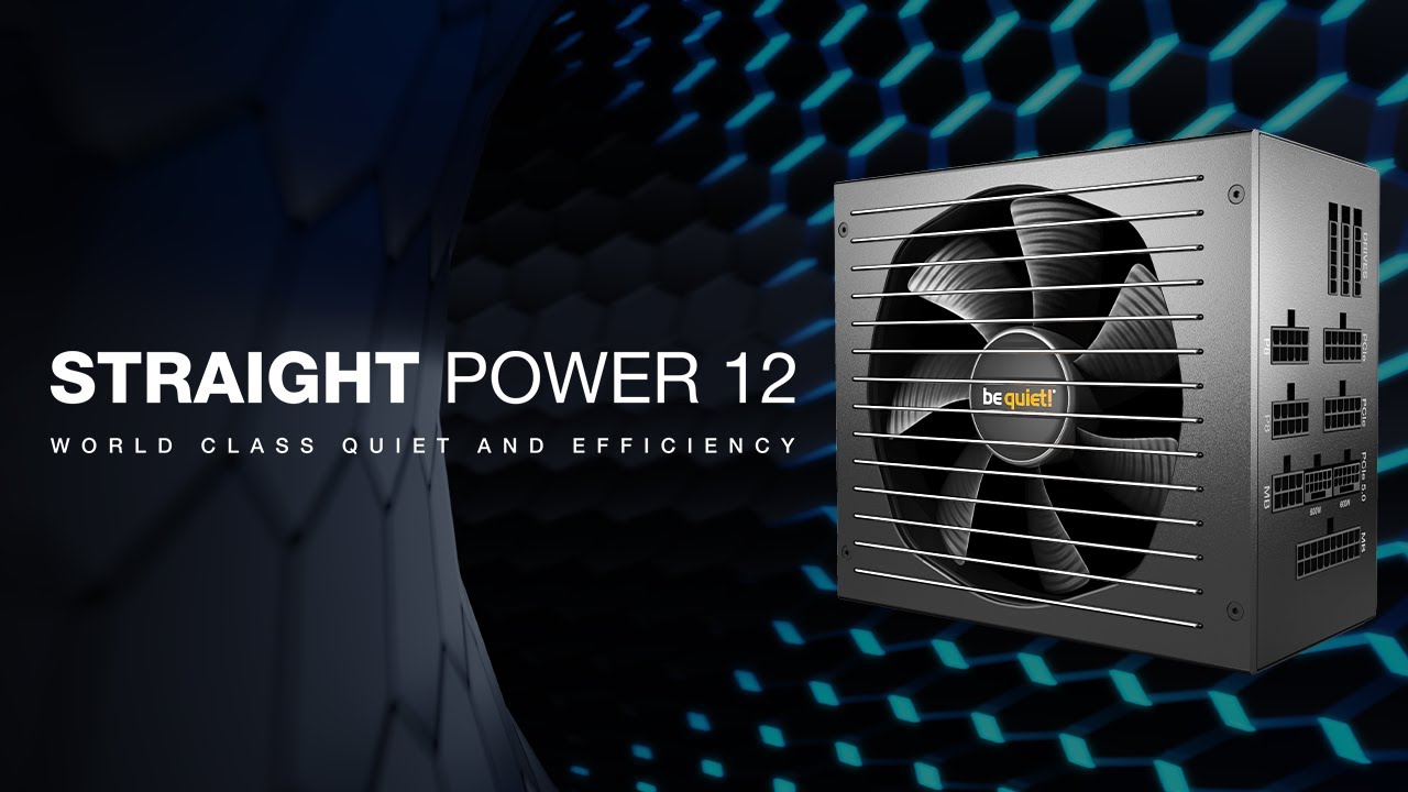 Be Quiet STRAIGHT POWER 12 1000W Platinum ATX 3.0 (BN338)