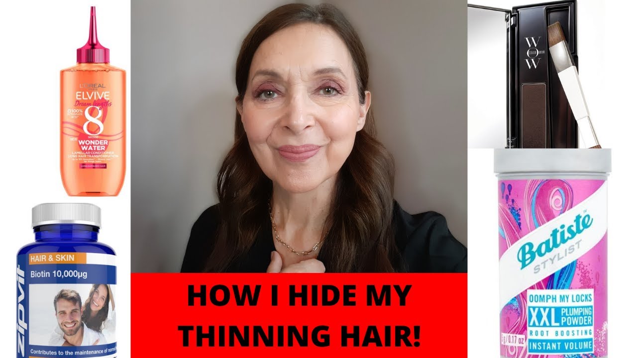 HAIR LOSS IN WOMEN OVER 60/STYLING THINNING HAIR TIPS AND TRICKS YouTube