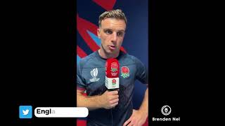 RWC2023: George Ford on his dropgoals (via England Rugby twitter)