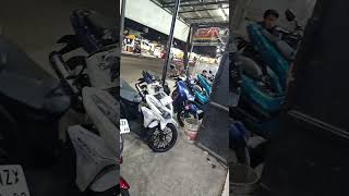 Replace The Standard Exhaust Neck Of The Suzuki Sky Wave With Original Stainless Steel Silencer I