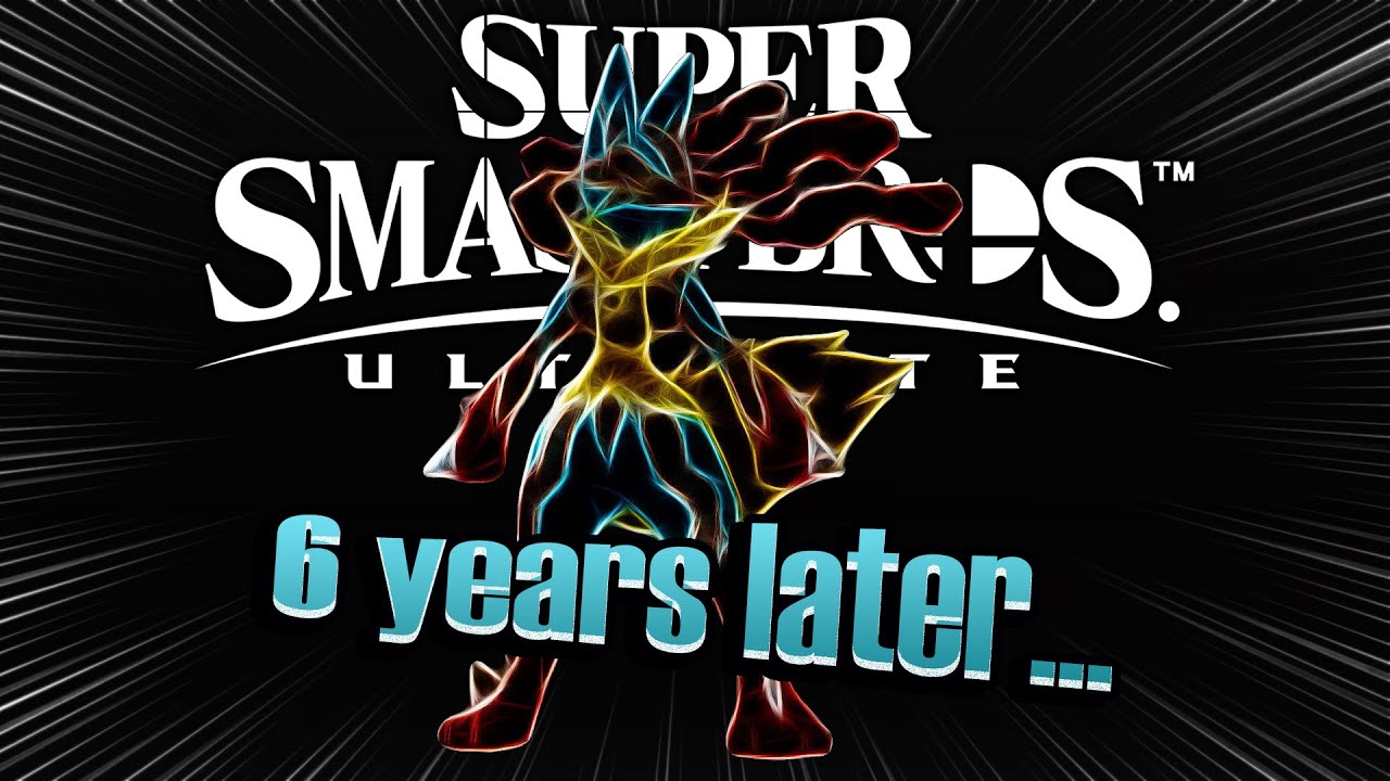 This is what playing Lucario for 6 years in Ultimate looks like...