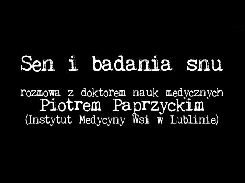 Wideo: Czym Jest Sen Z Punktu Widzenia Psychoanalizy