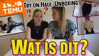 TEMU UNBOXING en ook TRY ON HAUL LEGGINGS. Er is weer van alles besteld! #temu #3327