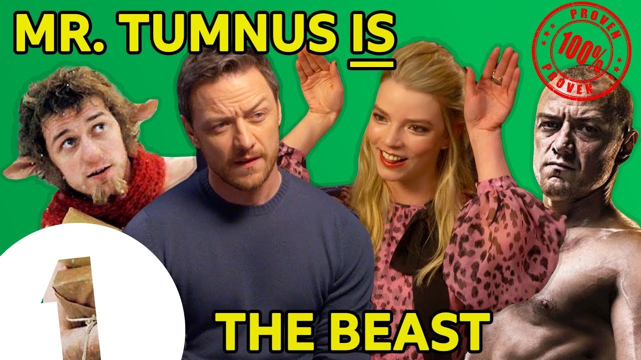 Download Mr. Tumnus is The Beast?! James McAvoy & Anya Taylor-Joy on Glass's "big twist" 😉