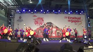 Video thumbnail of "DYNAMIC RYUKYU - Requios & Karen Ito -23ºFestival do Japão kenren 2022."