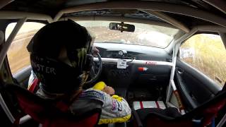 Bajo Pinar //  [GoPro] abordo del toyota corrolla // carrera del 14.12.14 // 1.600cc inyectada