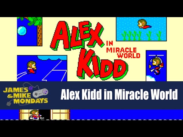 Alex kidd in miracle world master system avec notice blister - Jeux vidéo