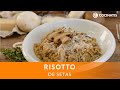 RISOTTO DE SETAS 👌 Un delicioso arroz con boletus y champiñones - Cocinatis