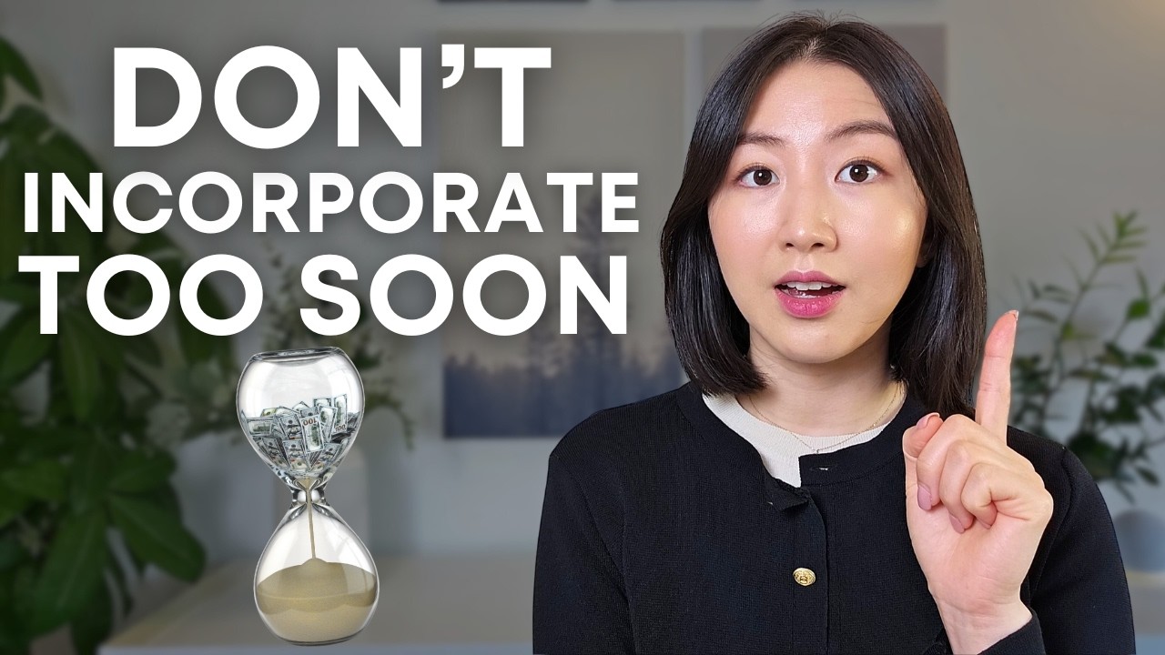 ACCOUNTANT EXPLAINS When To Incorporate Your Business in Canada | Avoid These Costly Mistakes