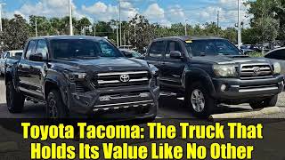 Toyota Tacoma: The Truck That Holds Its Value Like No Other