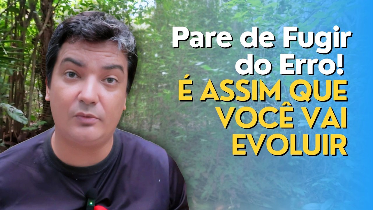 Quando comecei a errar, tudo começou a dar certo!
