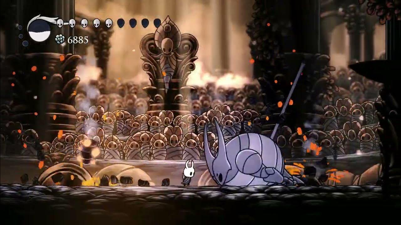 False Knight with Unbreakable Strength, Quick Slash and Steady Body