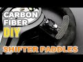 How to Upgrade your Steering Wheel like a GT Race Car with Carbon Fiber Magnetic Paddle Shifter[DIY]