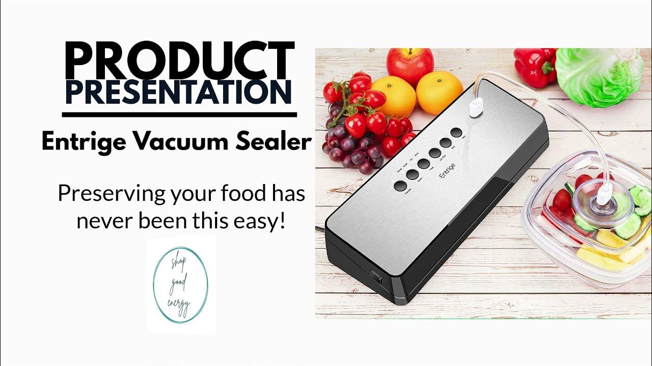 Entrige Vacuum Sealer E2902MS Unboxing YouTube