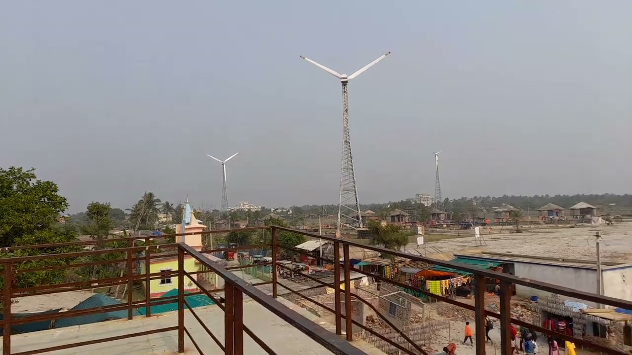 ,🌊⛱️🏖️Bakkhali Freserganj Sea Beach @ day time @ watch 🗼🗼