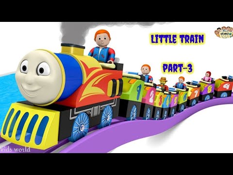 Little Train Animation Little train part-3| @KidsWorld_08-6 |cartoon network| animation - YouTube