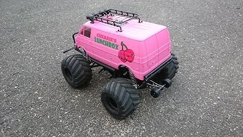 Tamiya Lunchbox CW-01 Wheelie Bar Mod First Run