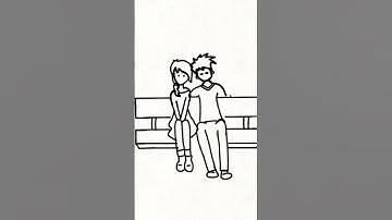 Cute love story part 3 ❤️ #animated#flipaclip