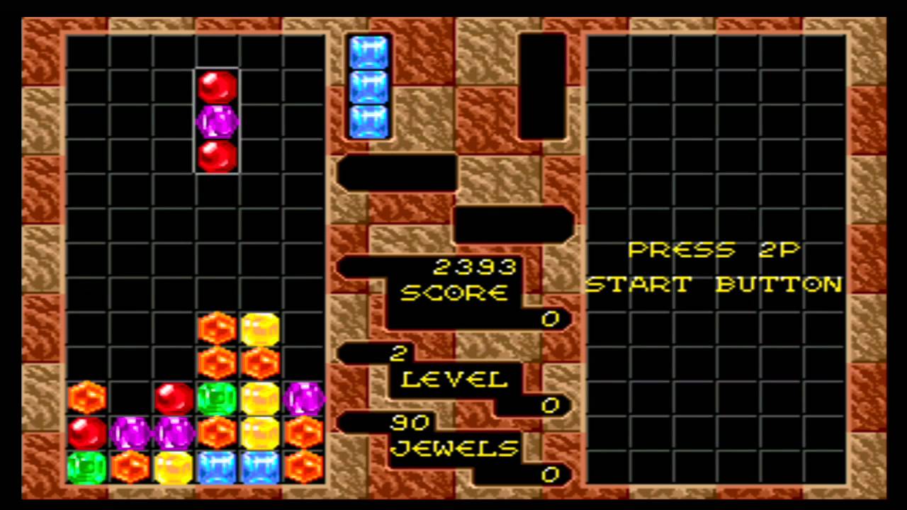 Mega Drive: 20 jogos marcantes Columns Sega Megadrive - YouTube