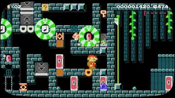 [Super Mario Maker Puzzle] One Screen Puzzle #18 by Smash boss - Cheesed Solution