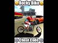 Rocky bike cheat code   indian bike driving 3d new update  shorts indianbikedriving3d